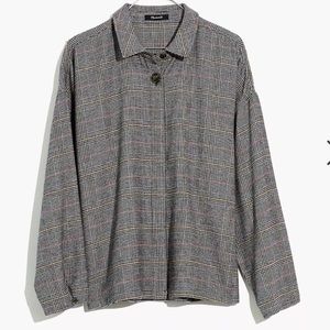 Madewell Flannel Top